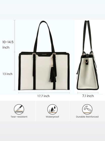 2Pcs Mored Laptop Bag, 15.6