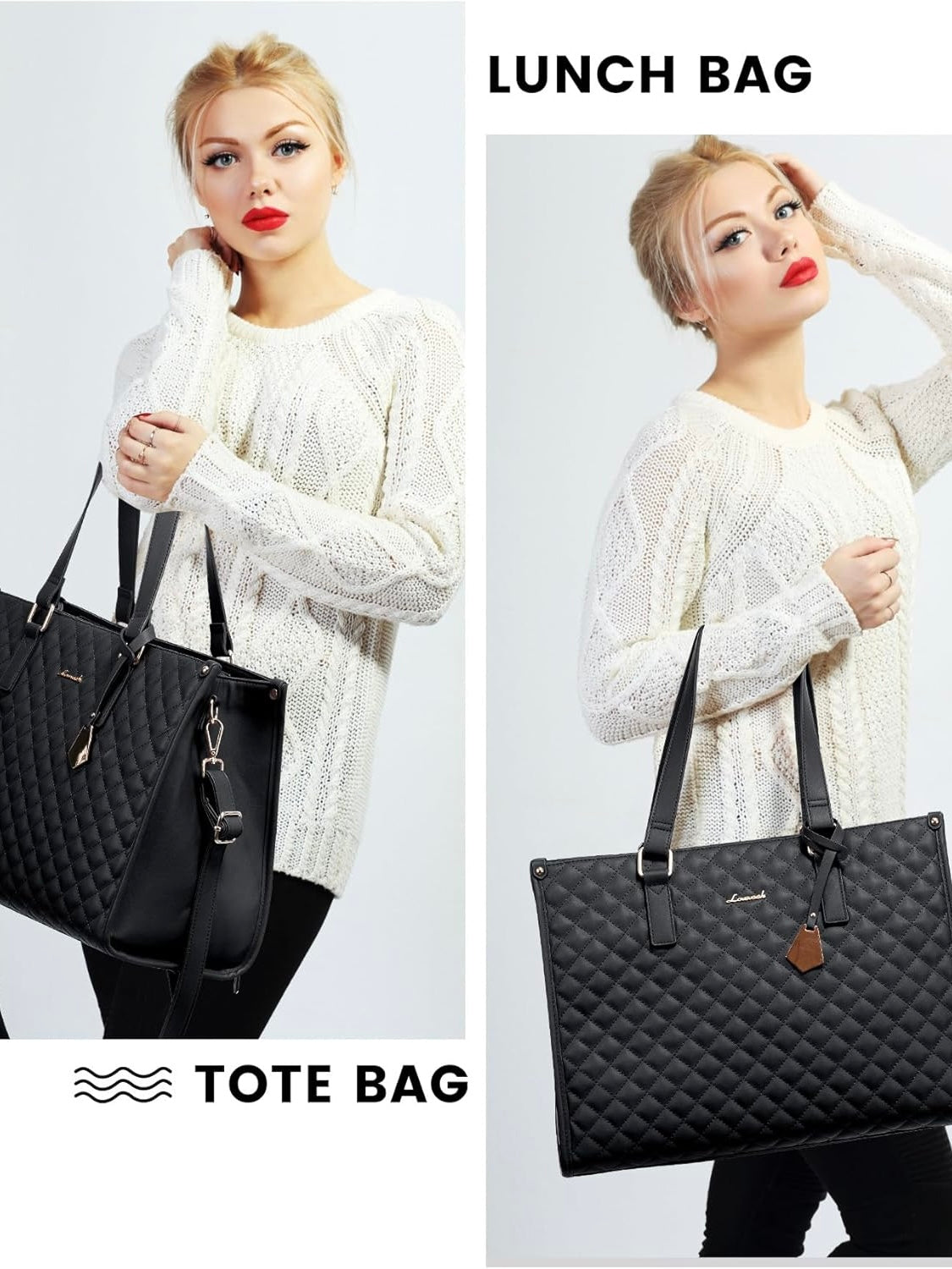 2Pcs EvoTote Shoulder Bag 15,6"