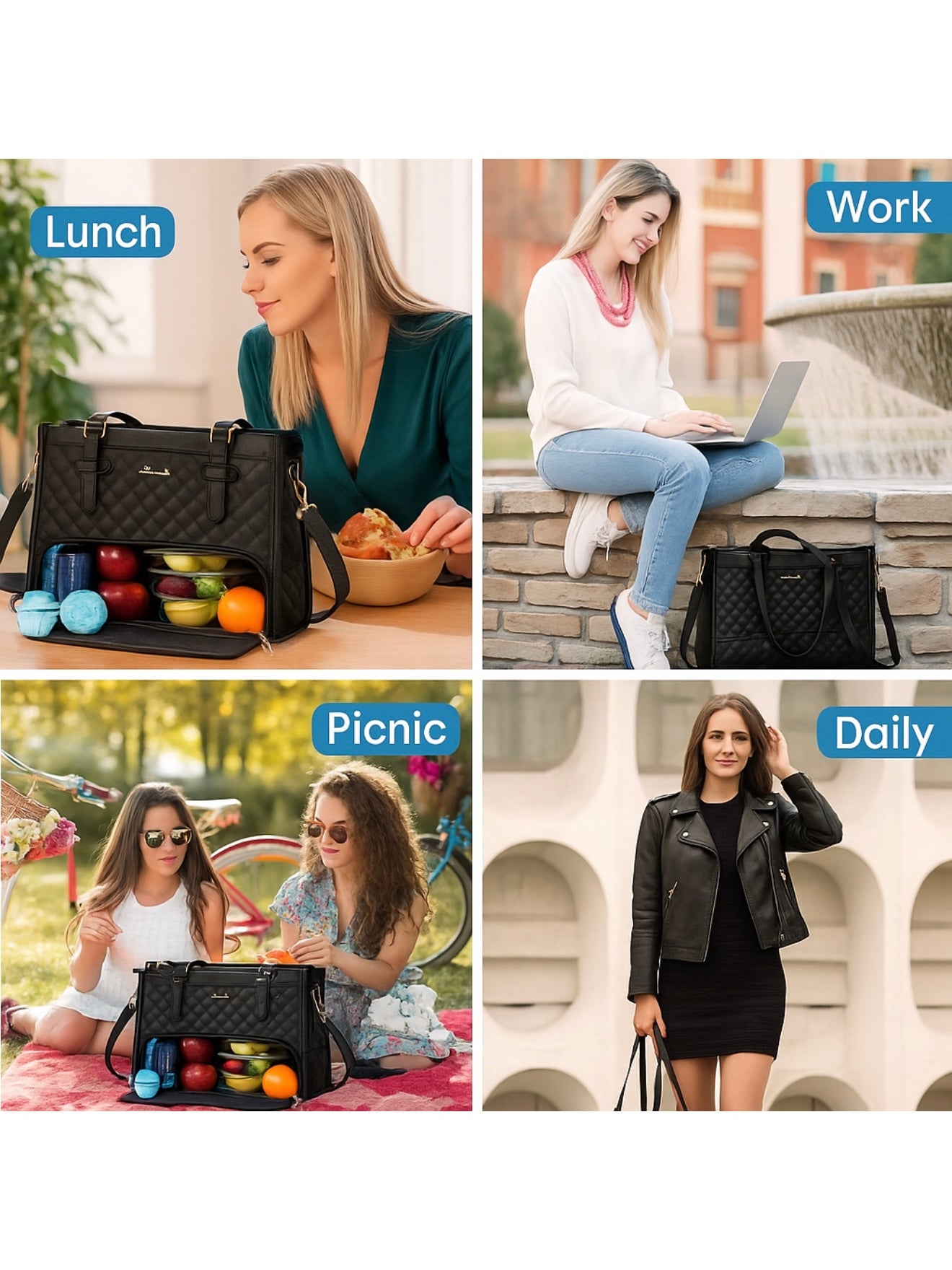 2Pcs EvoTote Shoulder Bag 15,6"