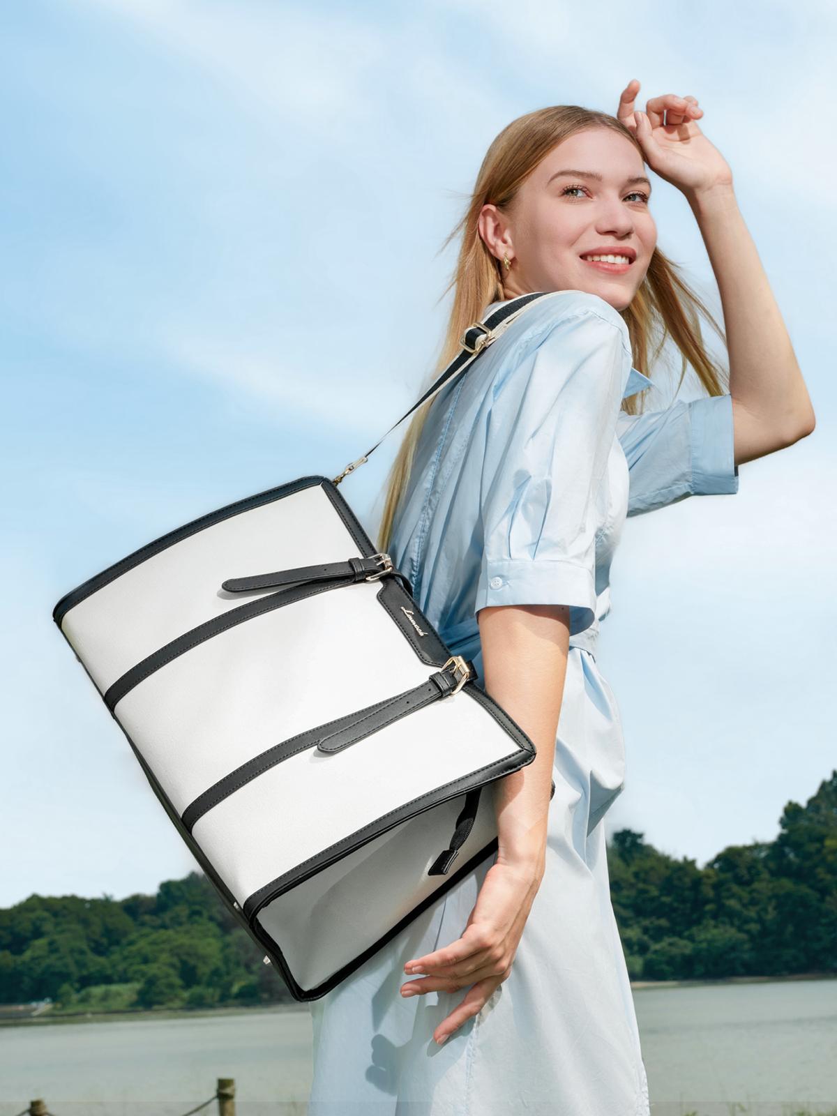 2Pcs Mored Laptop Bag, 15.6